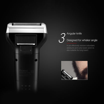 Kemei KM 6558 Premium Quality 3 in 1 Professional Hair Trimmer Super Grooming Kit Shaver Clipper Nose Trimmer