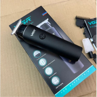 VGR V-937 Professional USB Charging Electric Hair Trimmer Cordless Barber Hair Clipper for Men with LED Display