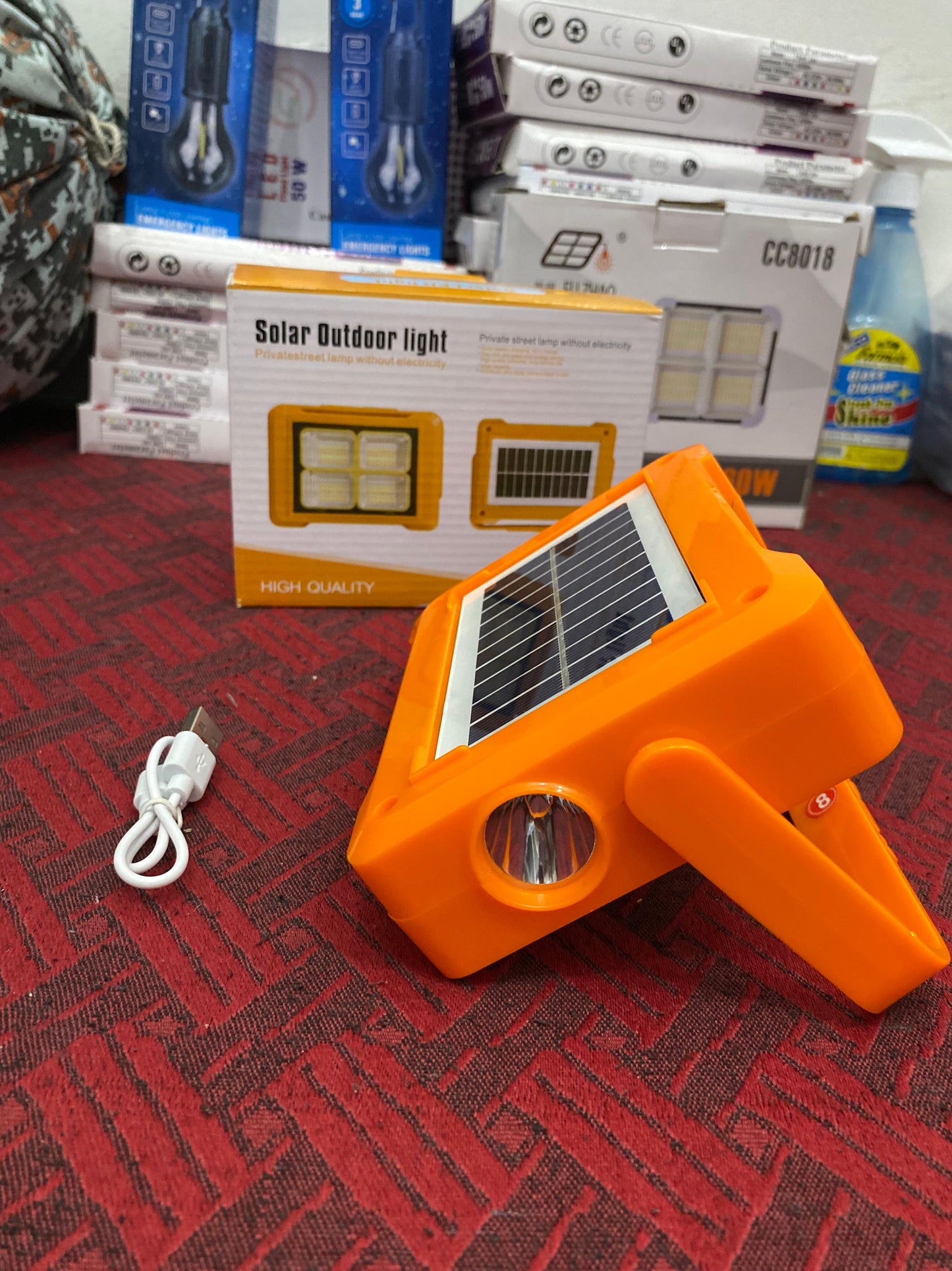 Solar Outdoor Light For Camping & Hiking