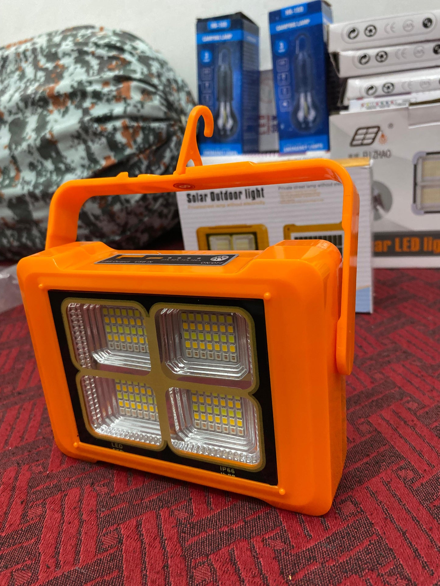 Solar Outdoor Light For Camping & Hiking