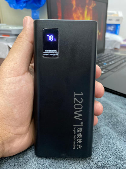 120W Super Fast Charging Support Battery Capacity 30000mah With Super Fast Charging