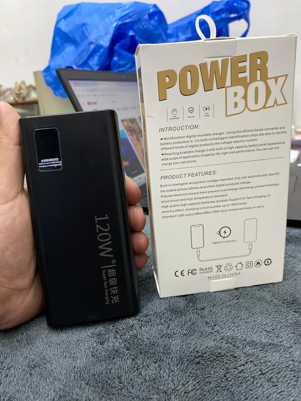 120W Super Fast Charging Support Battery Capacity 30000mah With Super Fast Charging