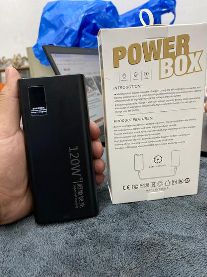 120W Super Fast Charging Support Battery Capacity 30000mah With Super Fast Charging